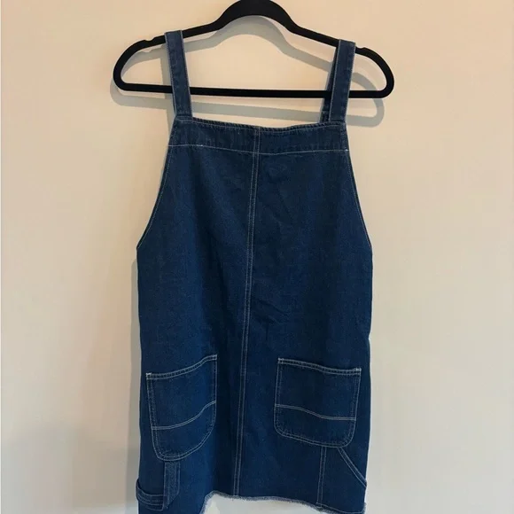 Ardene Blue Denim Mini Dress - Picture 2 of 3